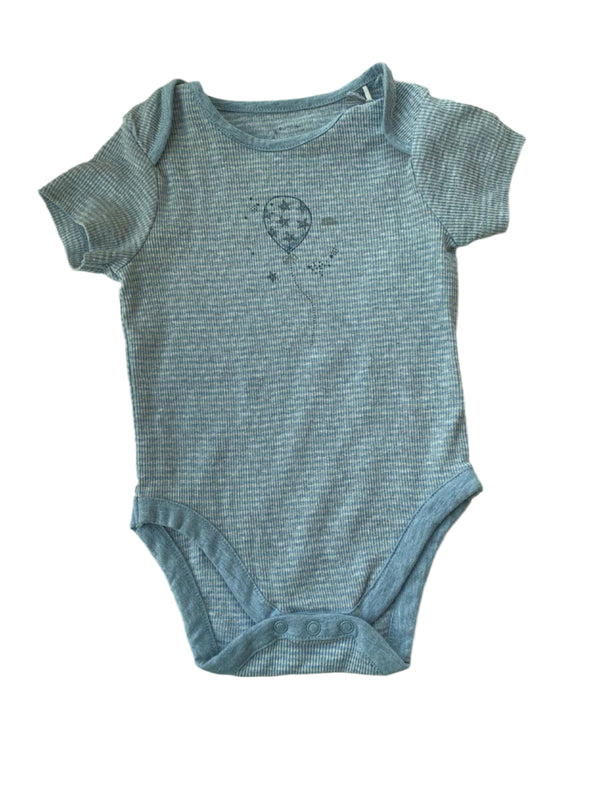 Mothercare Short Sleeve Cotton Boys Bodysuit (6-9 Months)