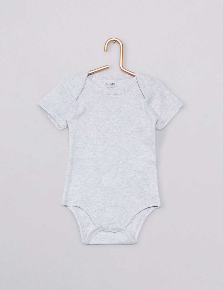 Kiabi France Le Bonheur en Famille Short Sleeve Bodysuit 4 Pack