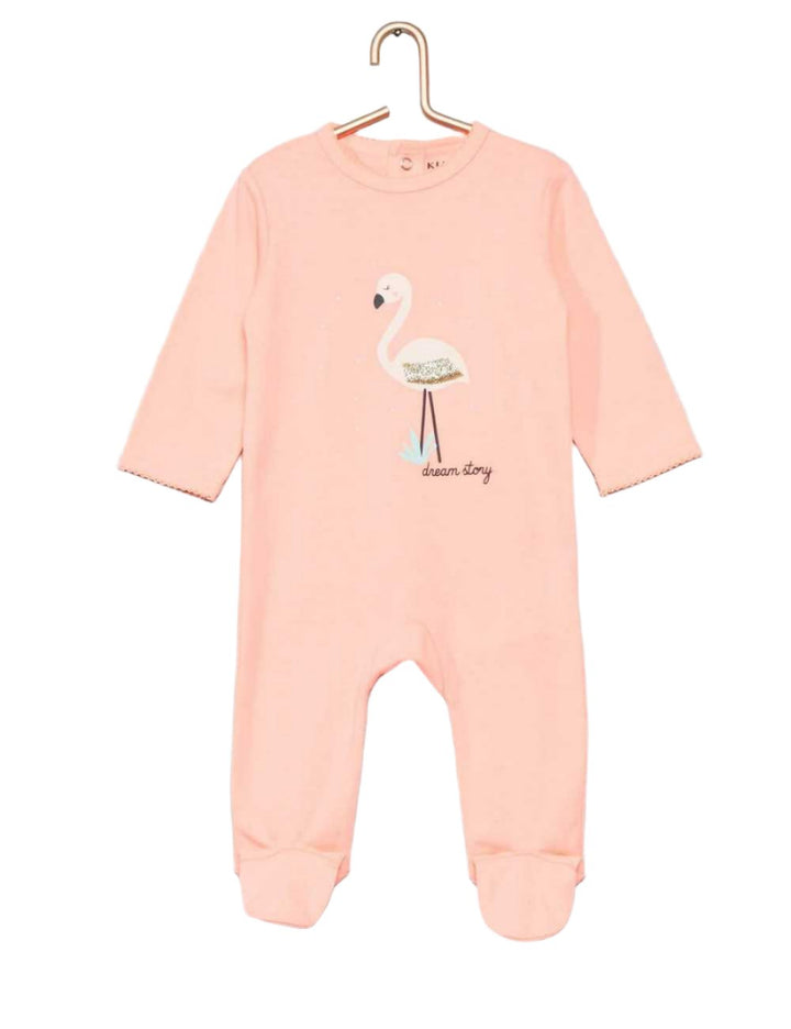 Kiabi France Cotton Girl Sleepsuit 