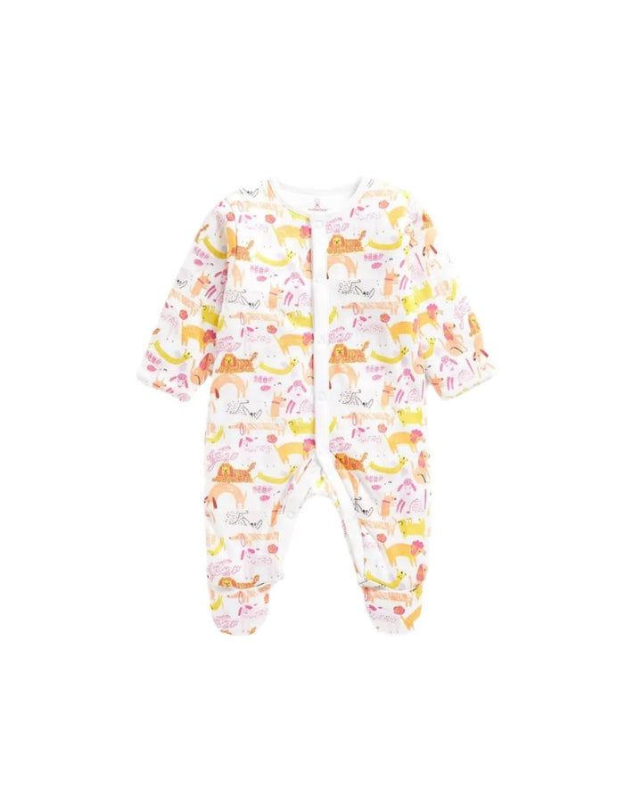 Mothercare Waded Sleepsuit Dog Printed Multicolor