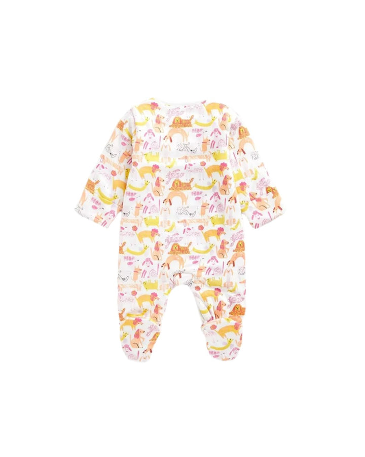 Mothercare Waded Sleepsuit Dog Printed Multicolor