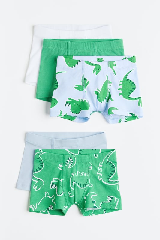 5-Pack Boxer Shorts Dinosaur