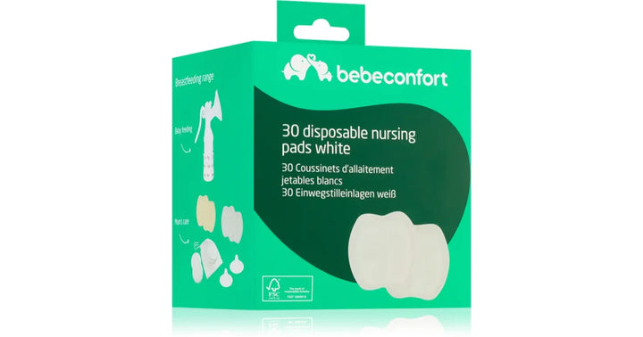 BeBe Confort 30 Disposable nursing pads white