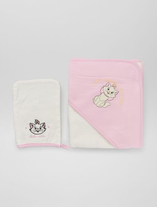 Hooded Towel Cloth Pink