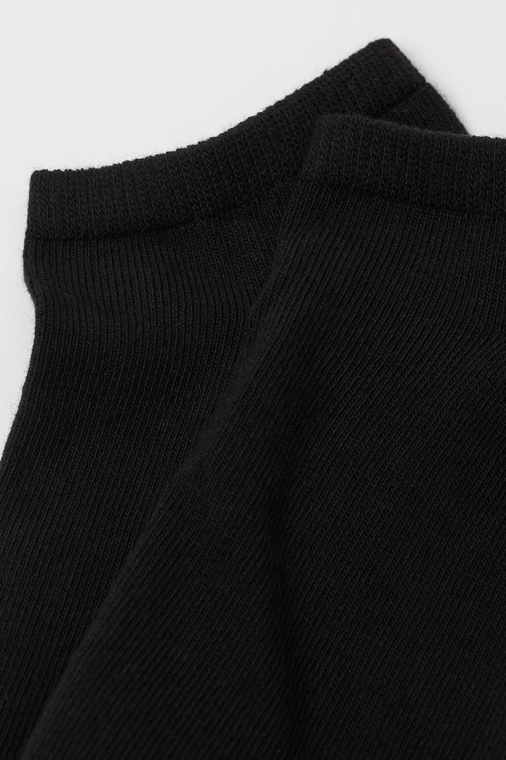 H&M Black 7 Pack Unisex Socks