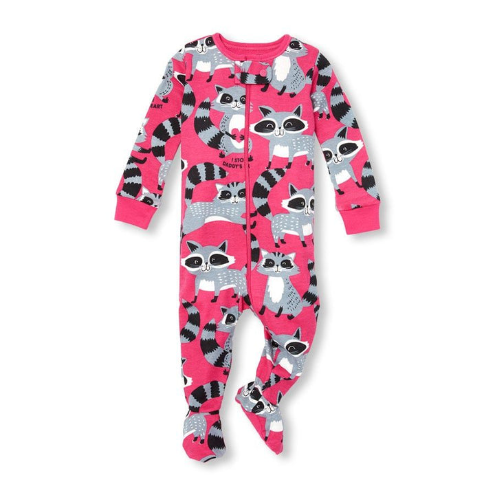 The Children Palce Fuchsia Girl Sleepsuit  