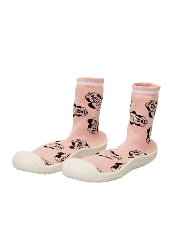 Kiabi France 'Minnie' socks slippers - pink