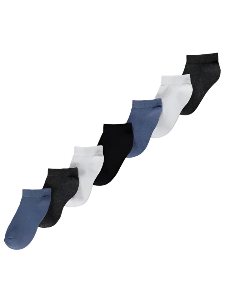 George Trainer Liner Cotton 7 Pack Socks 