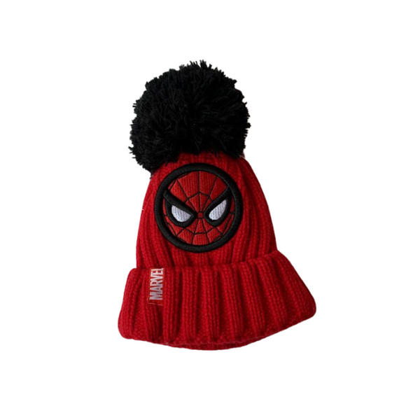 Next UK Red Spider-Man Boys Wool Hat