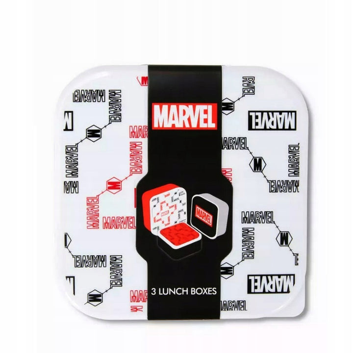  Primark Marvel 3 Pack Lunch Box 