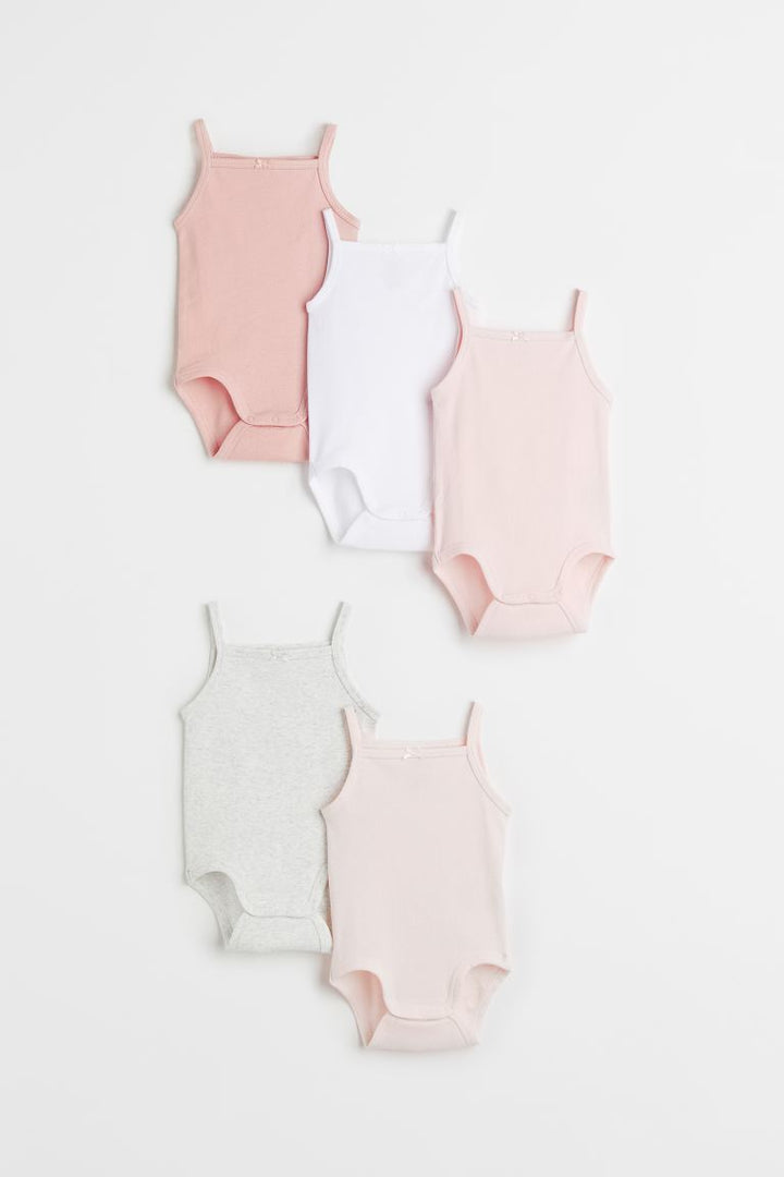 H&M Pink Cami  Sleeveless Girl Bodysuit 