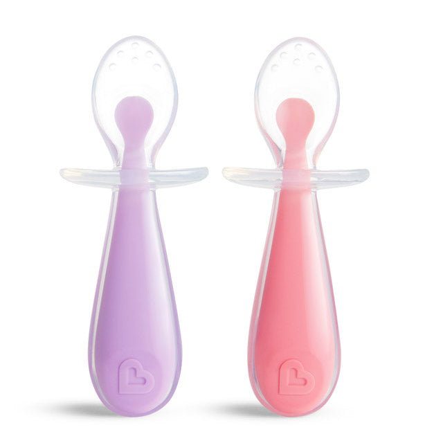 Silicone Training Spoons pink