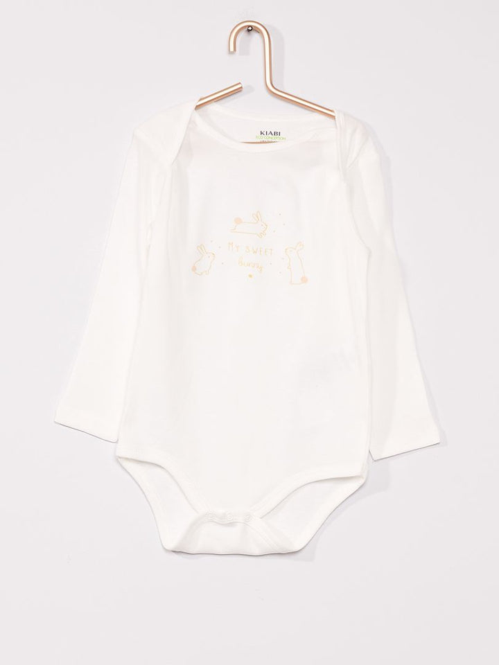 Kiabi France My Sweet Bunny Bodysuit Long Sleeve