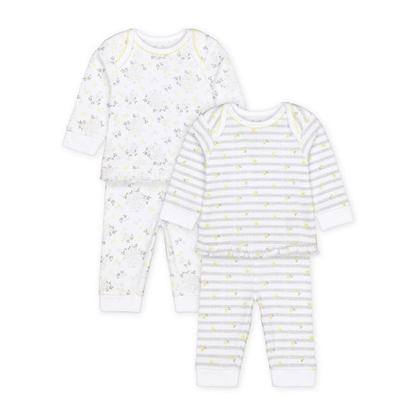 Mothercare Floral Full Sleeves Pyjama Set 2 Pack