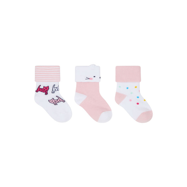 Mothercare 3 Pack Girl Thick Socks 