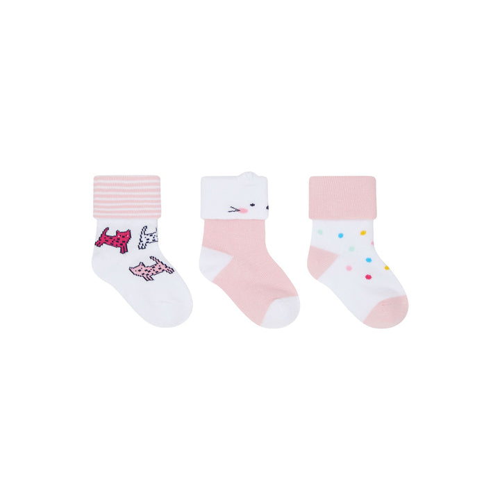 Mothercare 3 Pack Girl Thick Socks 