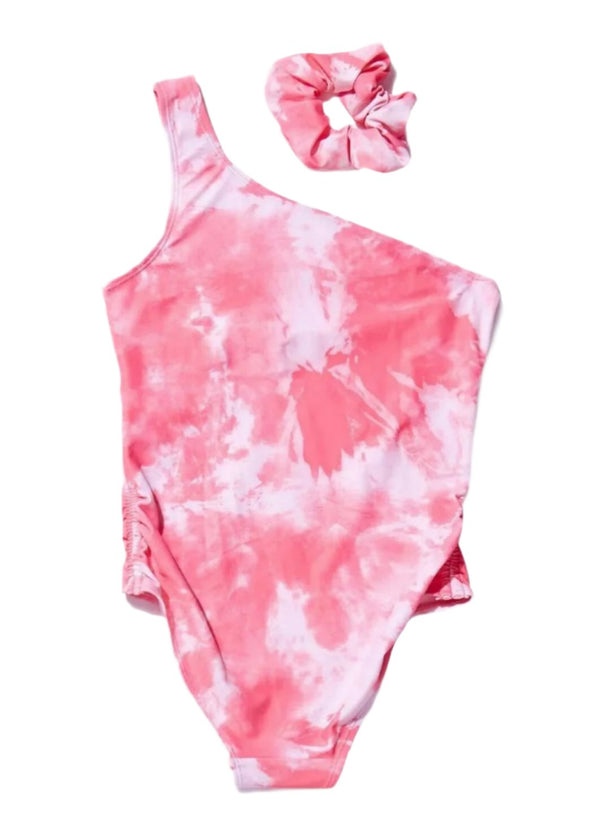 Matalan UK Pink Swimsuit+ Hair Band