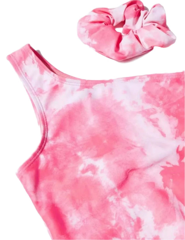 Matalan UK Pink Swimsuit+ Hair Band