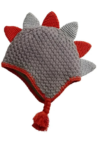 Next Grey Dino wool boys Hat 